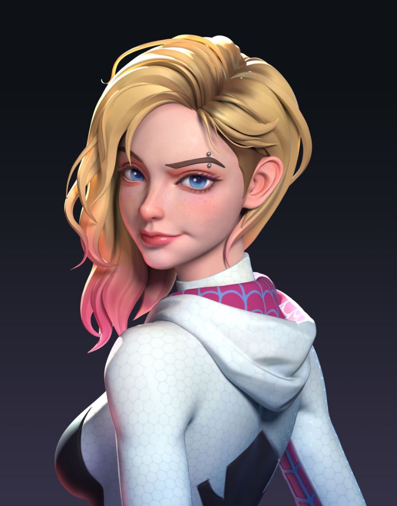 Chat with Spider-Gwen - Total: 718 chats, 21618 messages