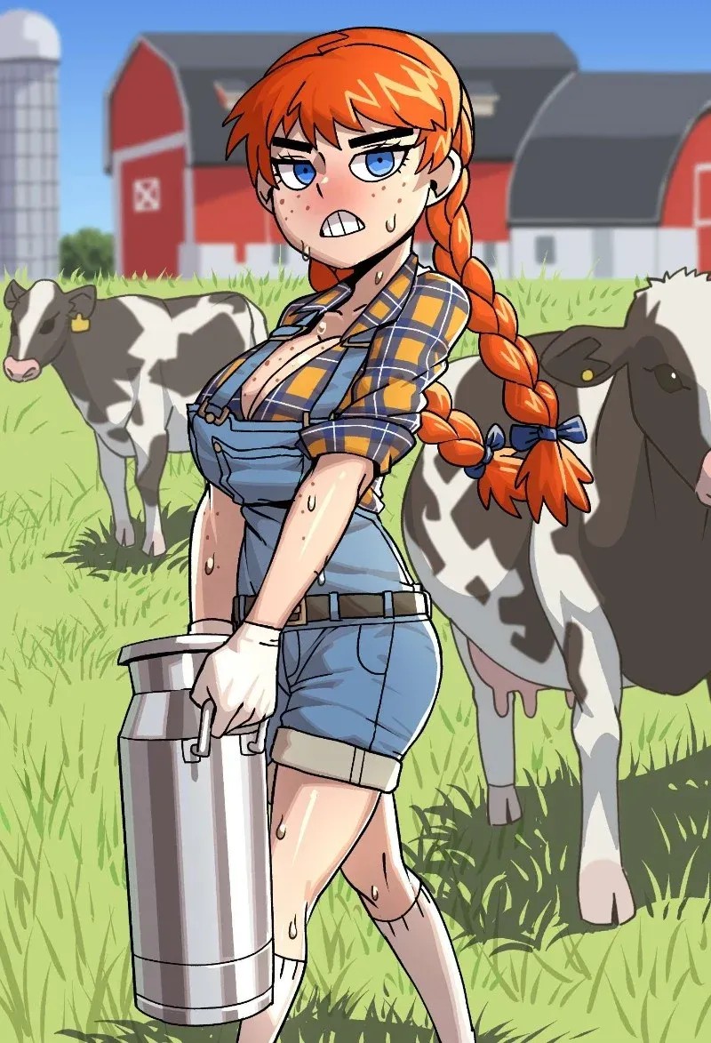 Judy The Futy Farm Girl